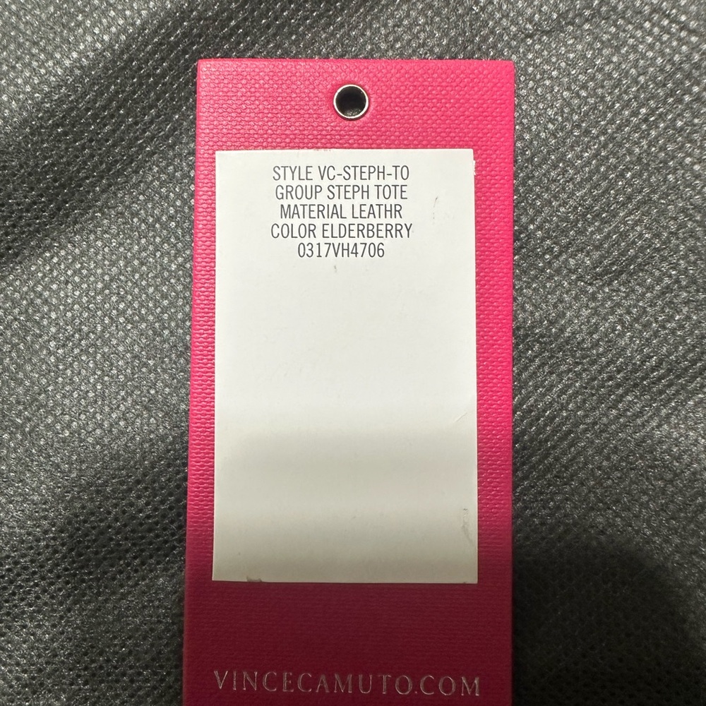 Vince Camuto Textured Hobo Bag in Rich Elderberry - Picture 4 of 13